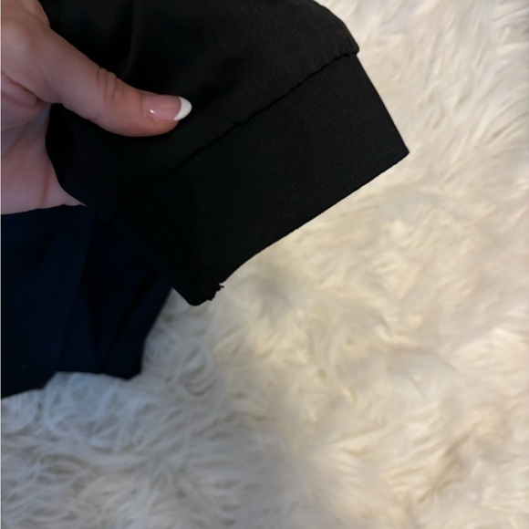 Women’s Black satin feel jogger pant - Picture 7 of 8